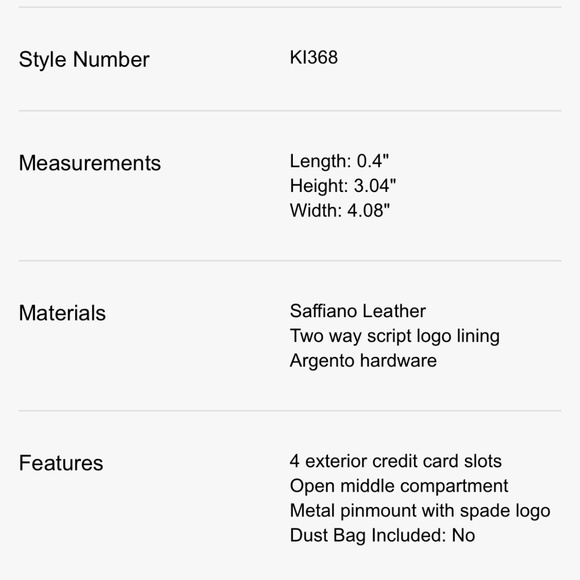 Kate Spade Madison card wallet - Picture 4 of 7